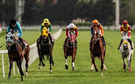 At yarışlarında Cumhuriyet ve Cumhurbaşkanlığı koşuları yapıldı