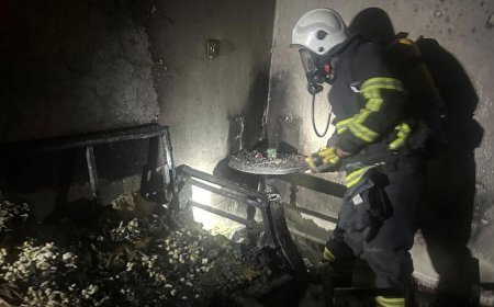 Samandağ’da ev küle döndü